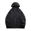 Autumn New Men's Loose Colored Hooded Jacket Charge Coat Cardigan Coat