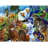 Полный 5D DIY алмазная живопись животный пейзаж в лесу Алмазная вышивка мозаичные наборы вышивка крестиком домашний декор подарки ручной работы