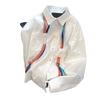 Fashion Blouses Long Loose Woman Sleeve Casual Elegance Tide Shirts Chic Elegance Tide Classic Tassel Korean Blouse Tops 2023 Womens Clothing