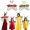 Ladybug Cosplay Wing Universal Ladybird Dress-Up Wing Fairy Wing Costume Accessories