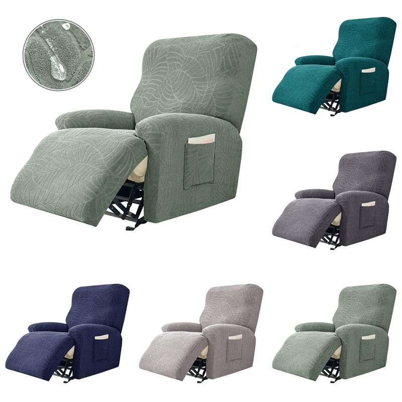 Жаккардовые чехлы для диванов с откидной спинкой, эластичная защита для дивана для ленивых мальчиков, чехол для кресла, чехол для одного дивана, защита от царапин, домашние животные