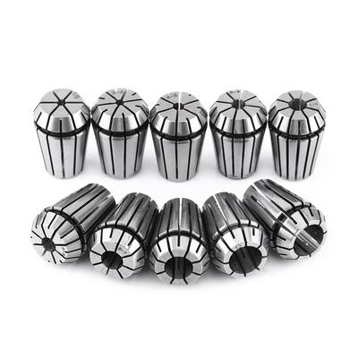 Набор цанг ER20 высокой точности из пружинной стали, 10 шт./набор, инструмент для фрезерного станка с ЧПУ