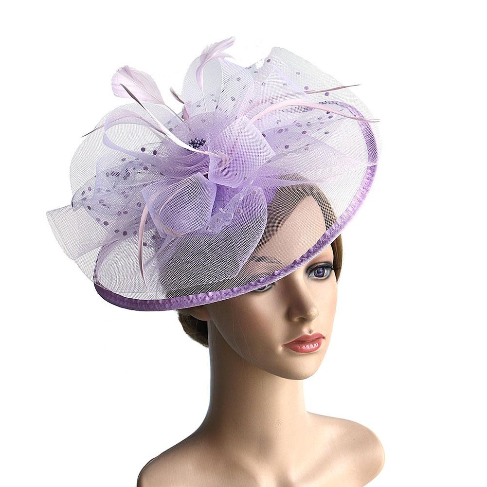 Шляпки-fascinator Шляпа Чайная вечеринка Головные уборы Ленты Перья Декорация Клуб 1920-х Стильные Элегантные Повязки на голову С повязкой и зажимом Головной убор Для девочек Женщин