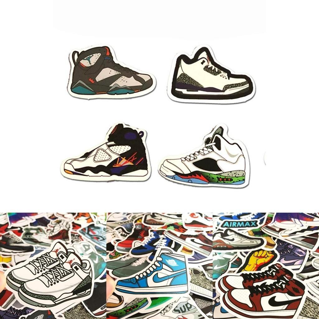 High-quality Pvc Waterproof Basketball Shoe Stickers For Personalized Tagging And Decorating