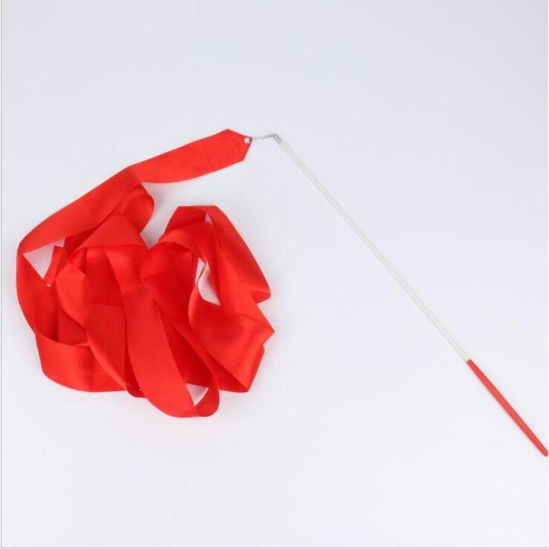 2/4/6 м красочные ленты для художественной гимнастики, художественная гимнастика, ленты для фитнеса в помещении, спортивный инвентарь, принадлежности для танцев, балета