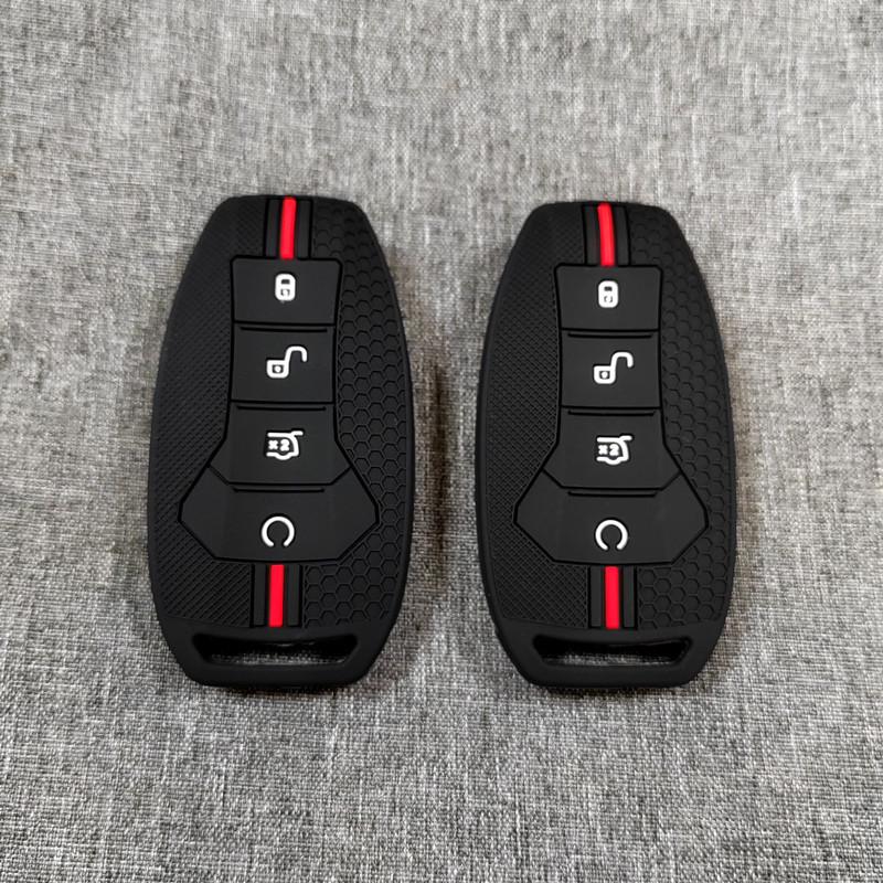 Силиконовый чехол для ключа BYD: Совместимо с Dolphin, Qin, Han, Song, Yuan Plus DMI, Suri, Han EV, Destroyer 05