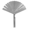 Feeler Gauge Stainless Steel High Accuracy Gap Measuring Tool for Engineers Mechanics 0.05?1mm