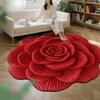 3D Цветочный коврик для пола Реалистичный цветок Ковер для гостиной Нескользящий Впитывающий коврик для ванной Ковер для спальни Игровой комнаты Кухни