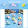 Adorable Resin Ocean Animal Ornaments Perfect For Fish Tank Decoration And Aquarium Accessories