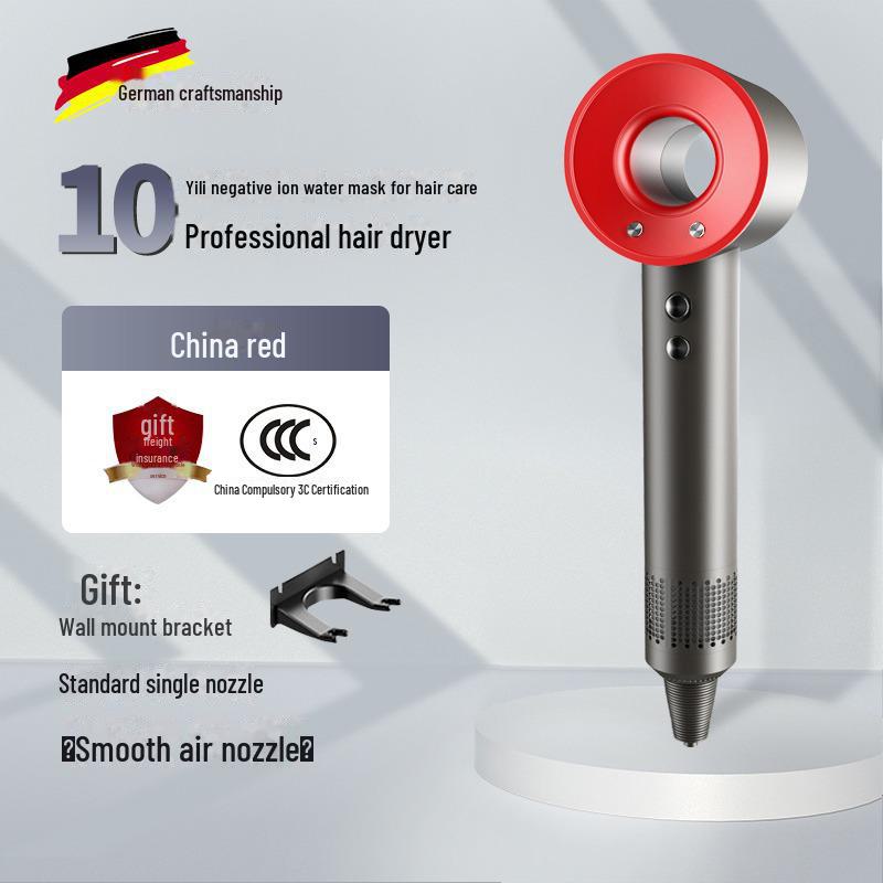 Высокоскоростной фен без листьев 110 В, соответствующий стандартам США и Японии, для домашнего использования, оснащен технологией отрицательных ионов