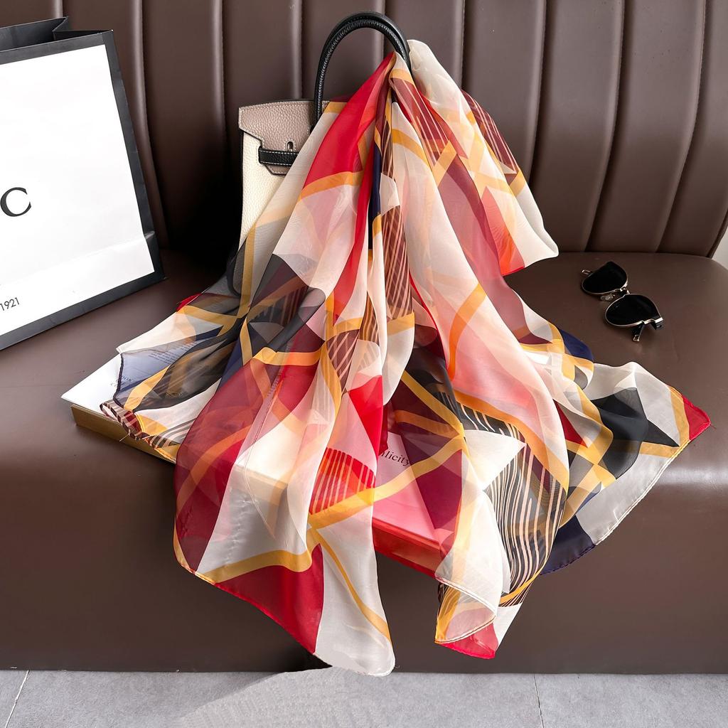 Шелковый шарф Модный дизайн Шейный Фуляр Женская Повязка на голову Роскошный Хиджаб Женский Теплый Пашмина Шарфы Эшарп Шаль Большая Накидка