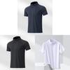 Polo Shirt Men Women Ice Silk Summer Breathable Sport Tshirt For Running And Cycling