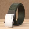 Nylon Waistband Men's Canvas Belt Young Students Korean Style Automatic Buckle Canvas