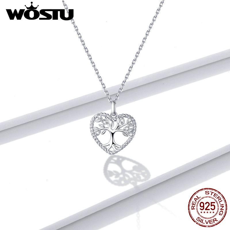 Цепочка с подвеской дерево жизни из стерлингового серебра