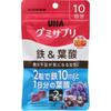 UHA Taste of Sugar UHA Gummi Supplement S Iron & Folic Acid - 20 Capsules Flat Bag Iron Preparations Minerals Iron Preparations
