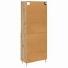 Highboard Artisan Oak 69.5 x 34 x 180 cm Particleboard