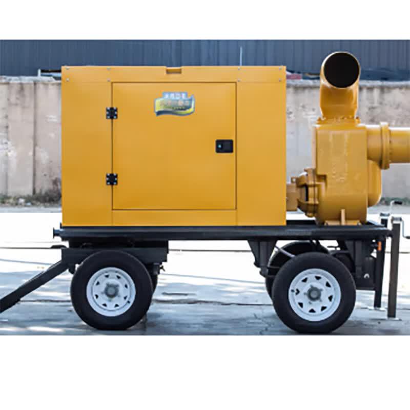 Daze Power TOSM500PM Diesel Mobile Flood Control Pump