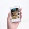 3-дюймовая прозрачная коробка для хранения фотографий с пленкой, чехол для моментальной камеры Fujifilm Instax Mini, портативный держатель с ремешком