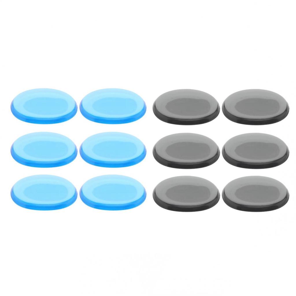 12pcs/set Silicone Blue Coffee Soft Drum Silencer Dampeners for Drums Tone Control
