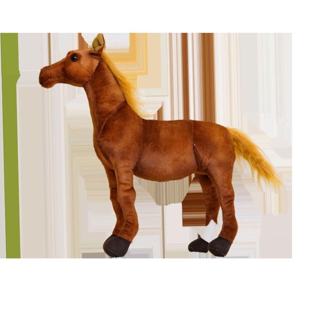 Simulation Horse Simulation Horse Plush Toys Simulation Horse Plush Doll Birthday Gift