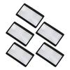 3X PVC Fresnel Lens Magnifier Pocket Credit Card Size PVC Frame Lightweight High Safety Square Lens Shape Magnifier
