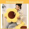 Sunflower Plush Bee Toy Flowers Back Cushion Cartoon Room Decoration Kids Gift