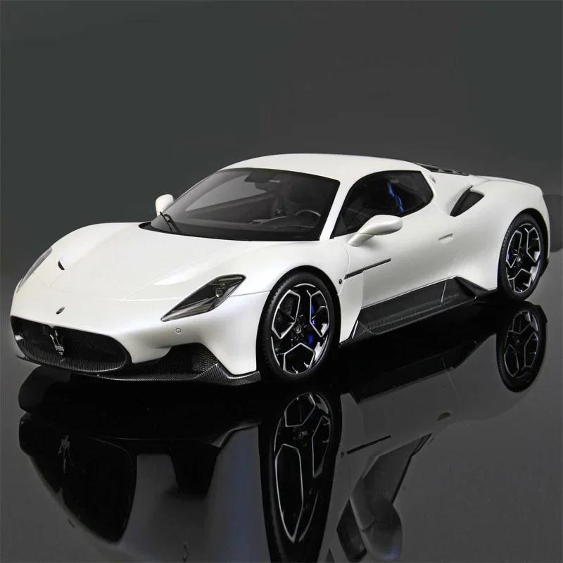 1:32 Maserati MC20 Cabrio, модель спортивного автомобиля из сплава, литье под давлением, металлические игрушечные автомобили, модель автомобиля, звуковая и световая имитация, детские игрушки, подарок