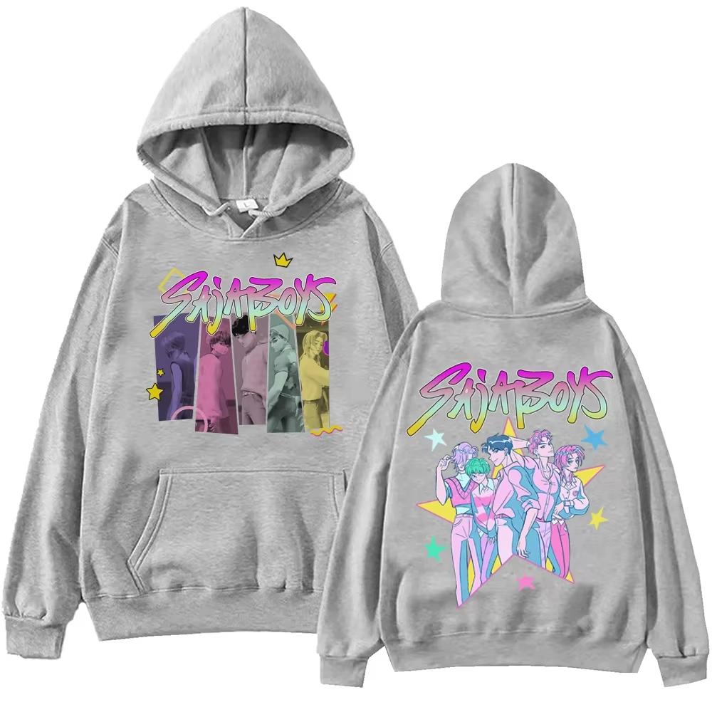 2025 Anime KPop Devil Hunter Saja hoodie Harajuku Hip Hop Jersey Tops Sweatshirt High-quality casual Hoodie