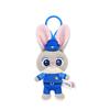 Plush Zootopia Adorable Keychain Set With Authentic Judy Nick And Lightning Character Police