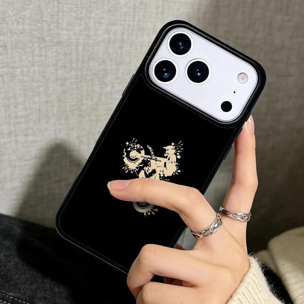 Чехол Case для iPhone 17 Air 16 Pro Max 15 Plus 11 13 Mini 14 12 Задняя крышка телефона Мотоцикл Мотоцикл