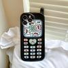 Силиконовый чехол Zhitai Cartoon для iPhone 12 Pro Max, 13/14 и XS/XR
