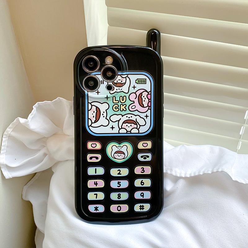 Силиконовый чехол Zhitai Cartoon для iPhone 12 Pro Max, 13/14 и XS/XR