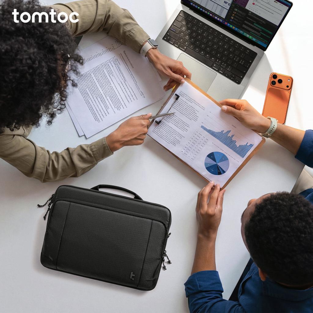 tomtoc Легкая противоударная сумка для ноутбука 13 дюймов для MacBook Air M5/Neo A34