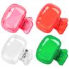 4PCS Travel Toothbrush Head Covers, Portable Protective Toothbrush Caps for Home, School, Bathroom, Business, Camping Use