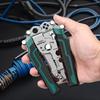 Wire Stripper Pliers Foldable Cable Crimper Wire Stripping Tool For Home Maintenance Circuit Installation Electrical Maintenance