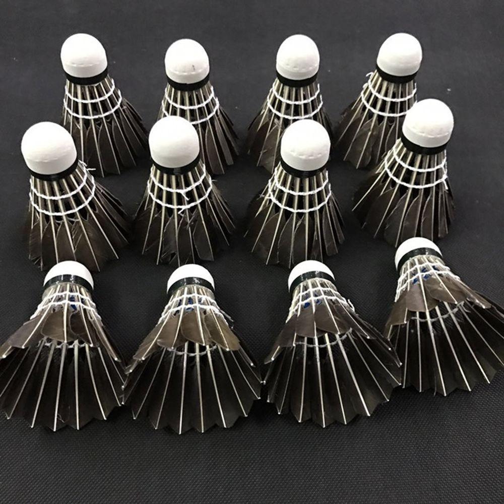 Badminton Ball Stable Training Durable Black Goose Feather Badminton Shuttlecock Professional