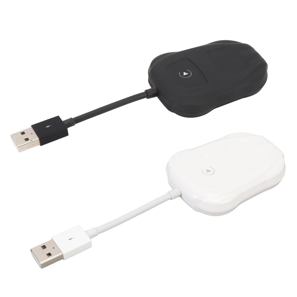 Автомобильный беспроводной адаптер для Carplay для Android Auto 2,4 ГГц 5 ГГц Plug and Play USB Type C 2 в 1 Car Wi