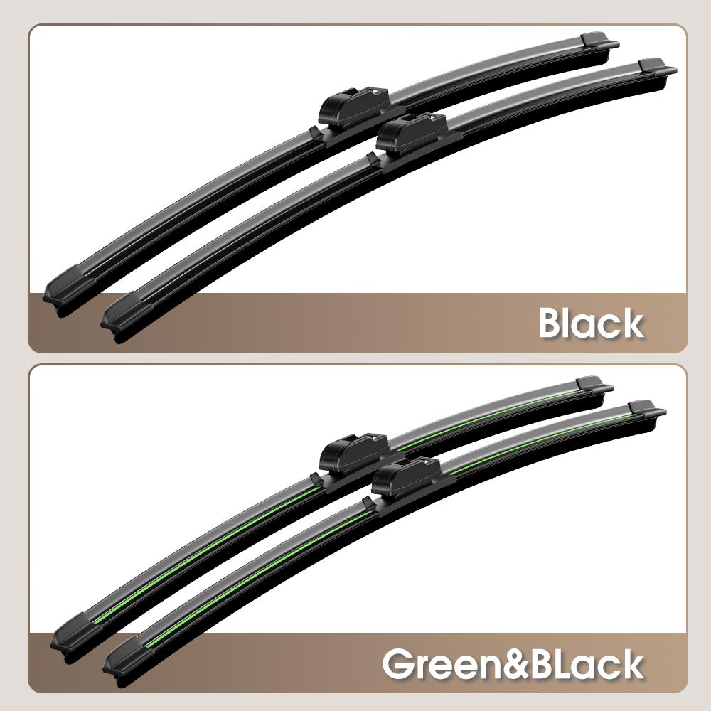 For Seat Leon 1M MK1 1P MK2 5F MK3 KL MK4 2000-2023 Front Windshield Wiper Blades 2pcs Windscreen Window Accessories 2012 2018