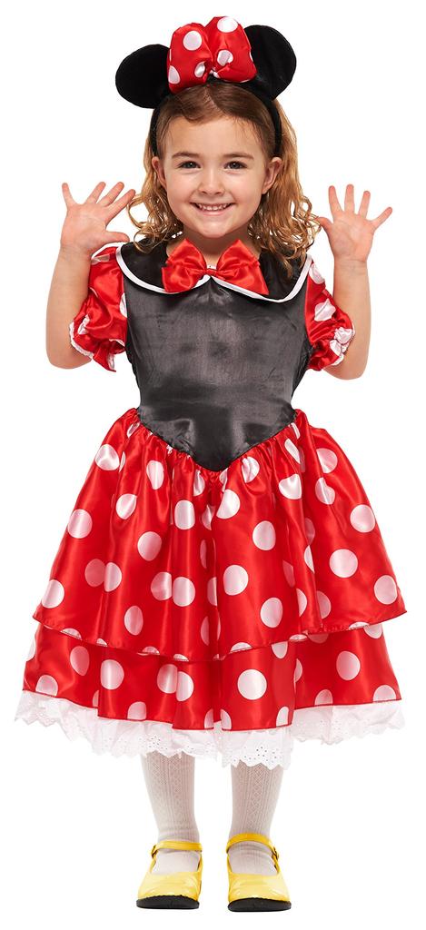 Disney Minnie Mouse Kids Costume for Girls, 120cm-140cm