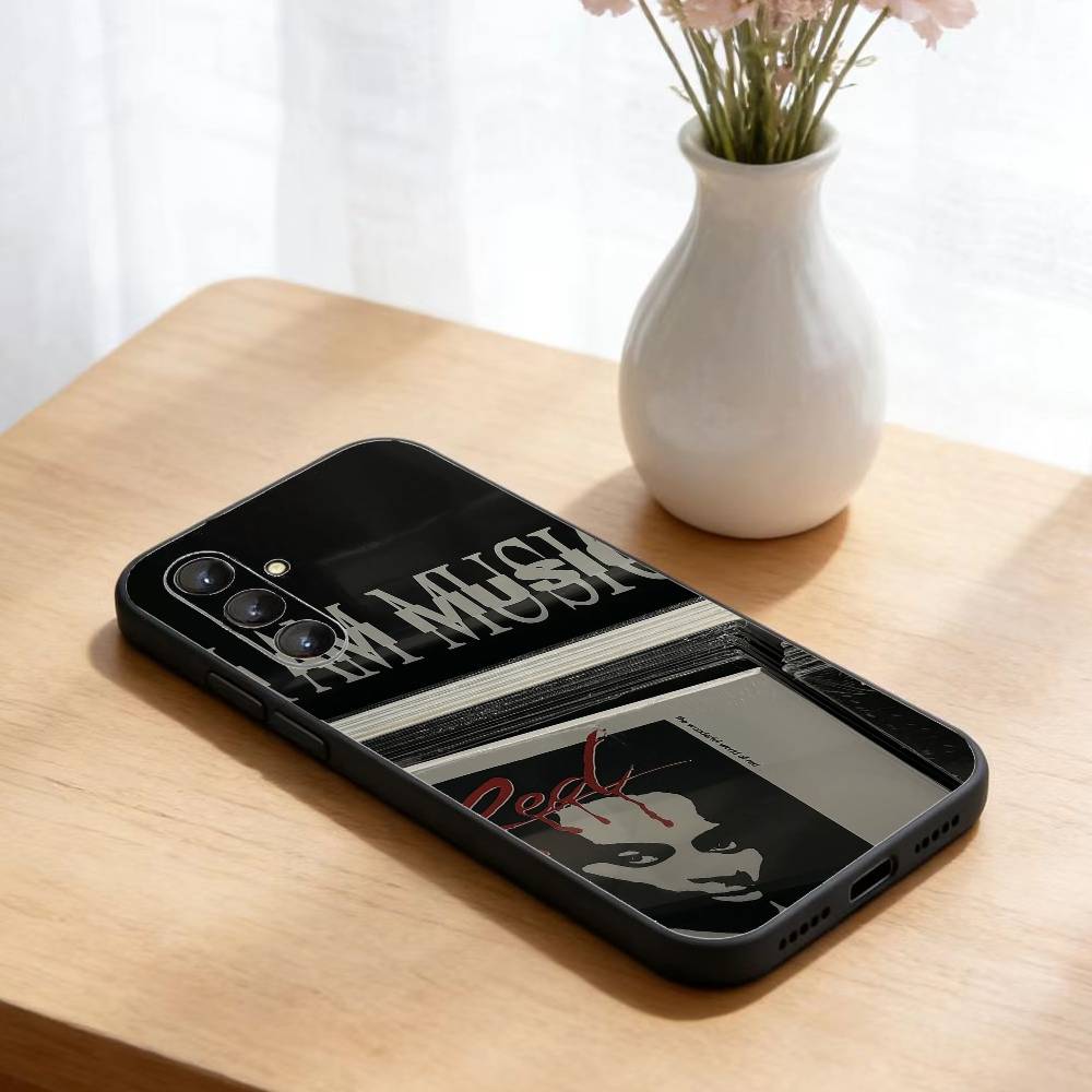 Я МУЗЫКА Playboi C-Carti Чехол для телефона Samsung Galaxy A73,A21s,A22,A31,A52,A53,A71,A41Мягкий Черный Корпус