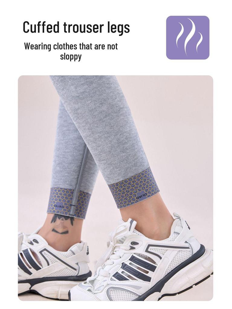 Women's Velvet Warm Leggings: Shark Pants, Tights, Yoga, and Barbie Heat Pants for Autumn/Winter