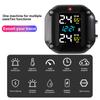 Motorcycle Tire Pressure Sensors Moto TMPS with Colorful Screen Tire Pressure Monitoring System 2 Wheel Tyre External Sensor