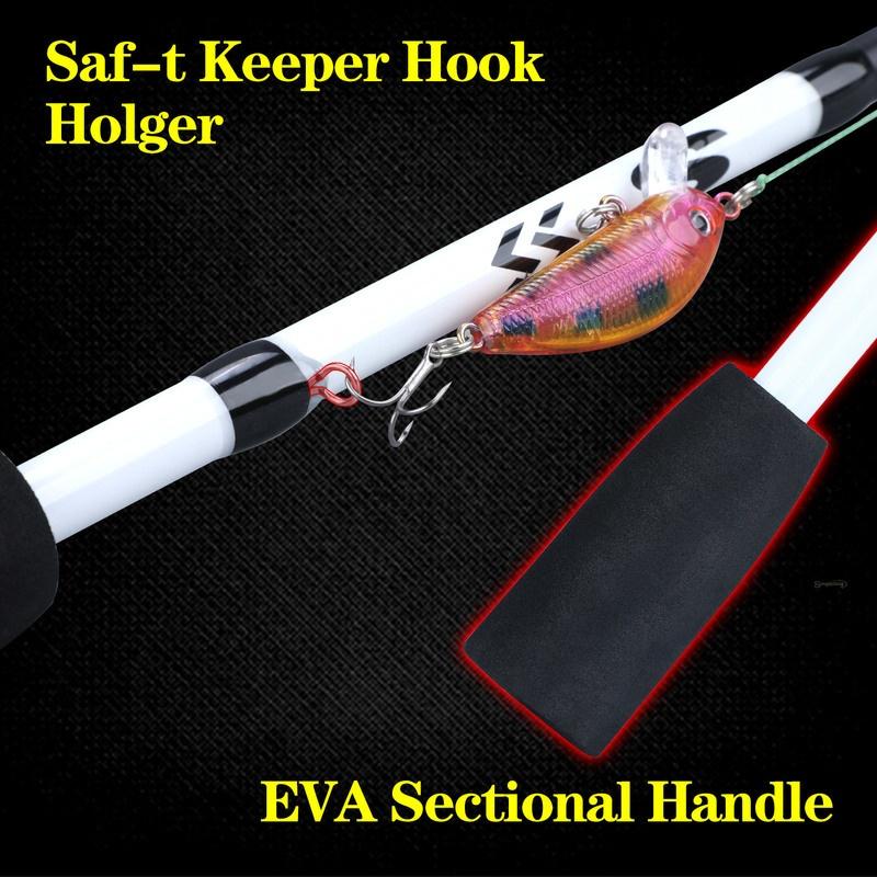 Удочки, 3 секции, дорожные спиннинговые удочки для литья, M Power Bass, форель, удочка