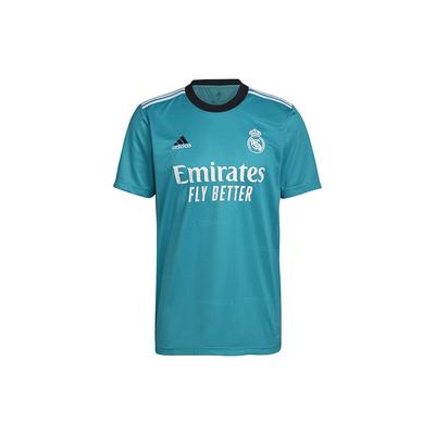 Мужские майки с короткими рукавами Real Madrid Away Fan Edition, зеленый павлин H40951