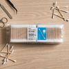 500 Wooden Stick Round Cotton Swabs