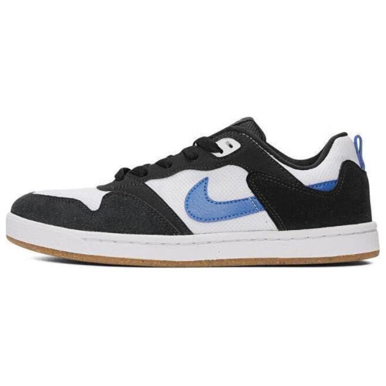 Nike SB Alleyoop Skateboarding Shoes GS Low-top Black/white CJ0883-104