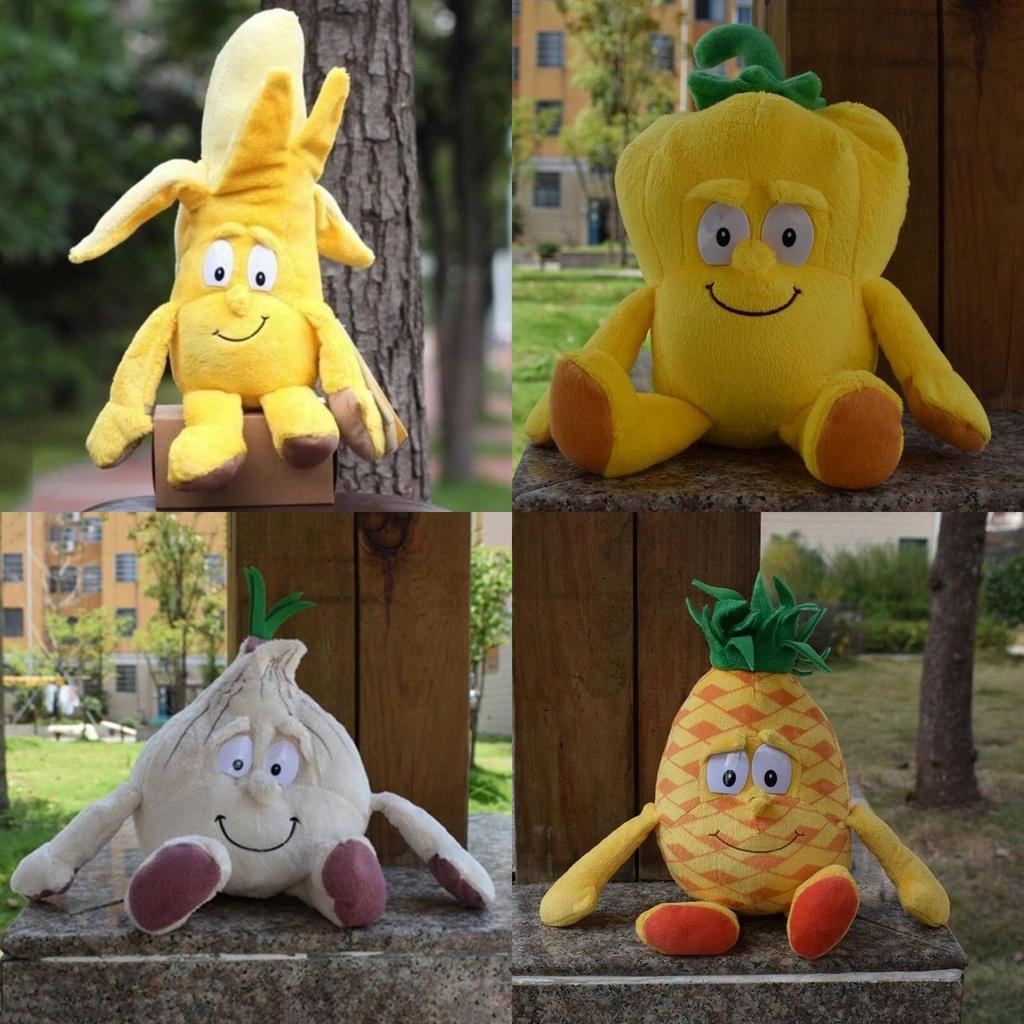 Мягкая плюшевая овощная фруктовая растительная набивная подушка-кукла подарок для детей
