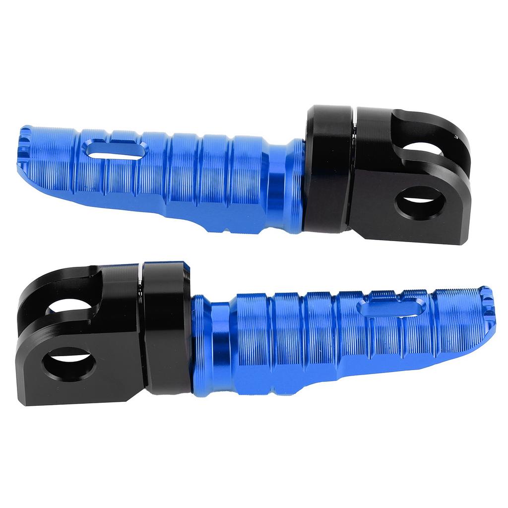 Пара передних подножек из алюминиевого сплава, педали, подходят для Kawasaki Ninja Z125 PRO Z250SL Z400 Z900Blue