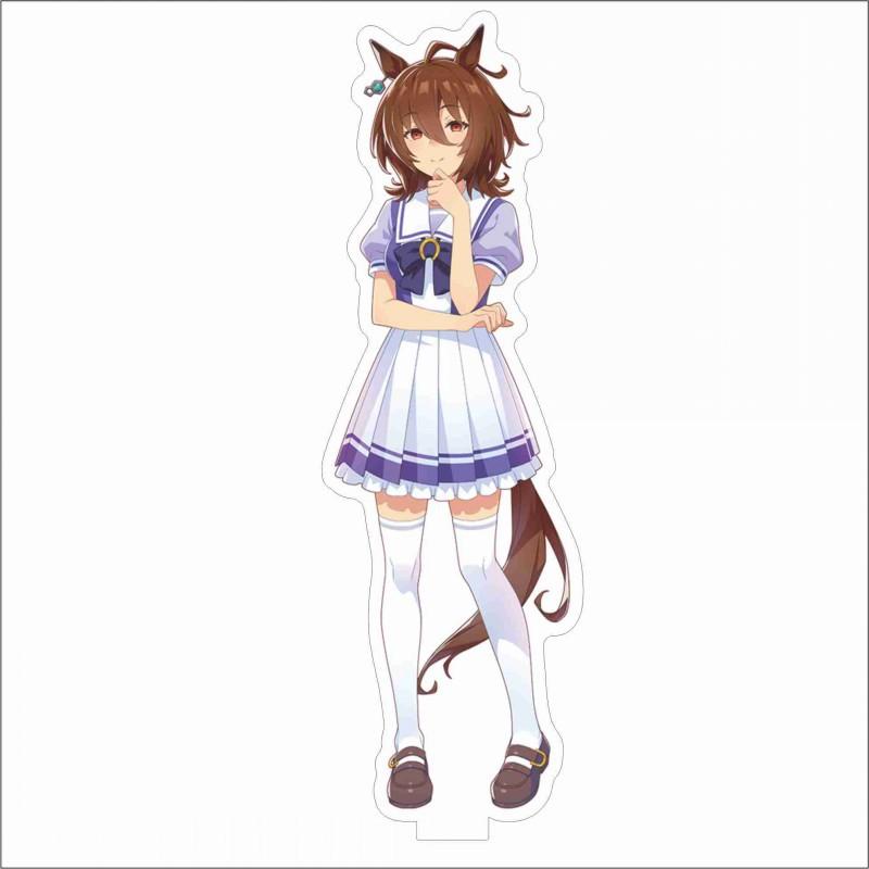 Япония красивая дербиль 15 см персонажи мультфильмов акриловая двухсторонняя подставка модель каваи милая офисная декоративная панель постоянные поклонники записи