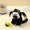 White-Faced Monkey Plush Keychain Soft Skin-Friendly Backpack Charm Unique Funny Ugly Doll Ornament Quirky Monkey Desk Decor
